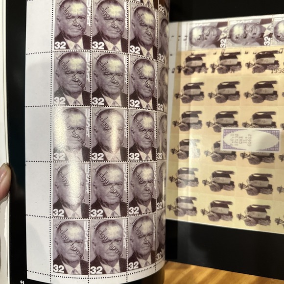 The Stamp Art and Postal History of Michael Thompson and Michael Hernandez - Picture 7 of 11